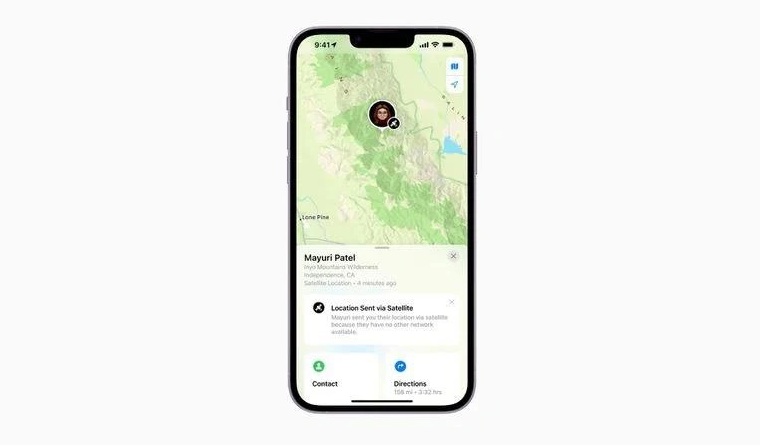 灵宝苹果14维修分享iPhone14系列中 FindMy功能通过卫星分享位置方法教程 