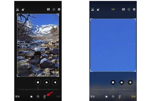 灵宝苹果手机维修分享iPhone手机如何使用裁剪功能隐藏照片 