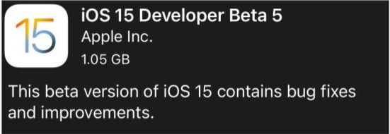 灵宝苹果手机维修分享如何升级到iOS15.0 beta5 