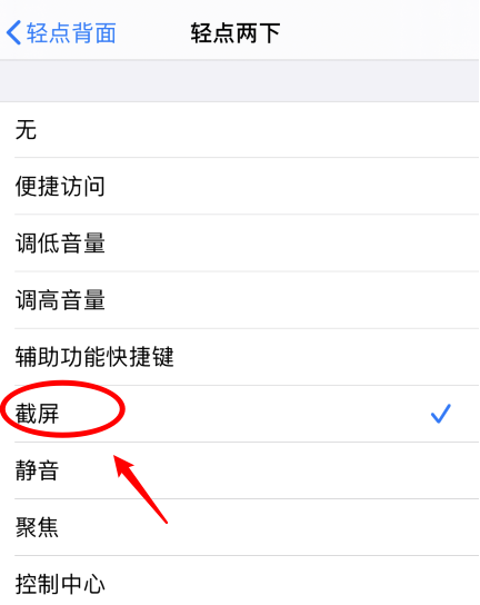 灵宝苹果手机维修分享iPhone12如何启用双击截屏 