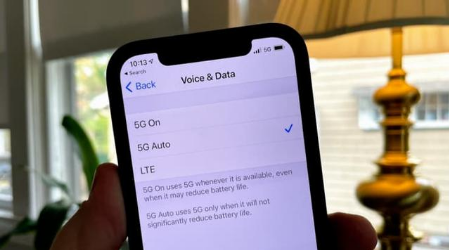 灵宝苹果手机维修分享iPhone 12如何打开或关闭5G网络 